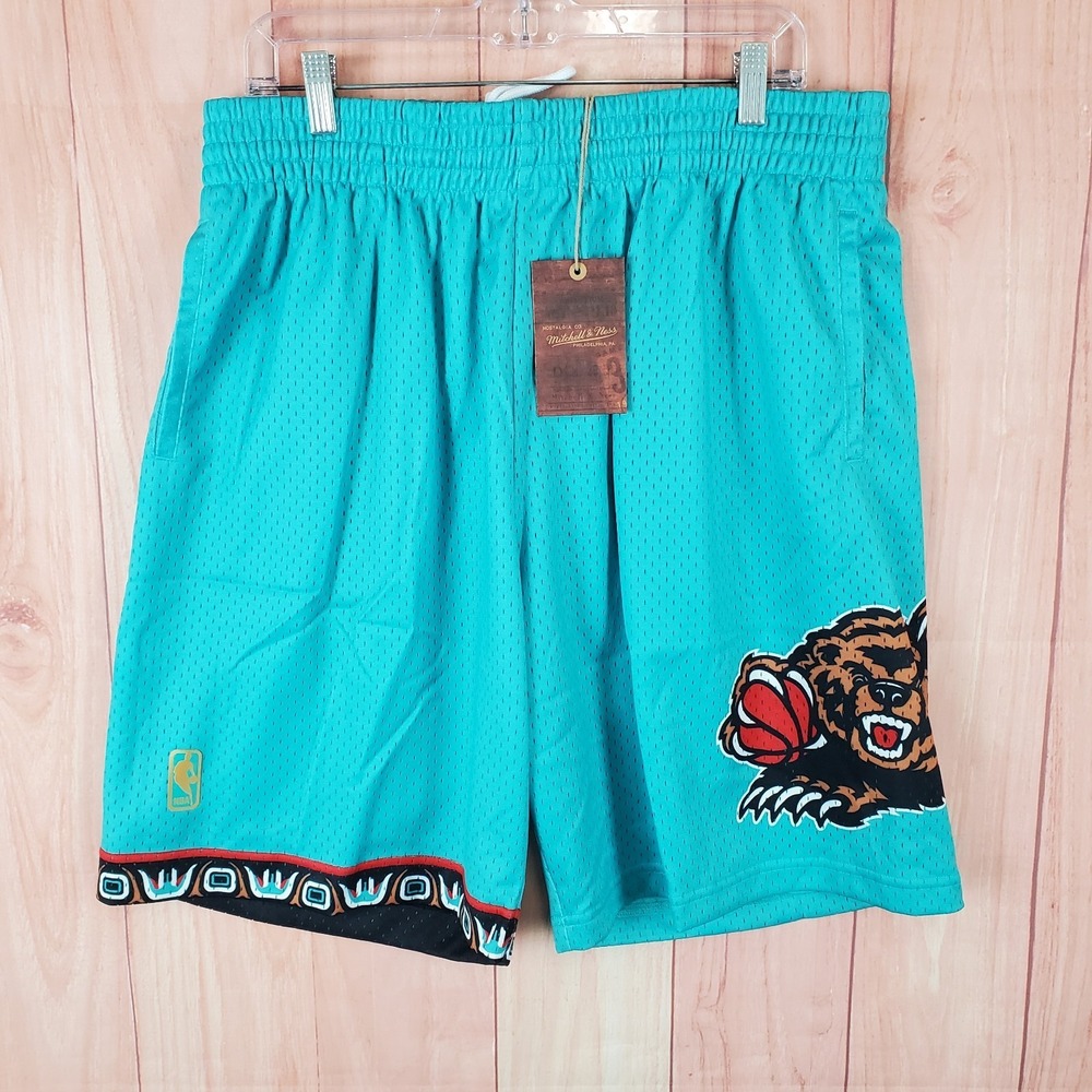 Mitchell & Ness Grizzlies Basketball Shorts Size Small 96-97 Retro Swingman NEW